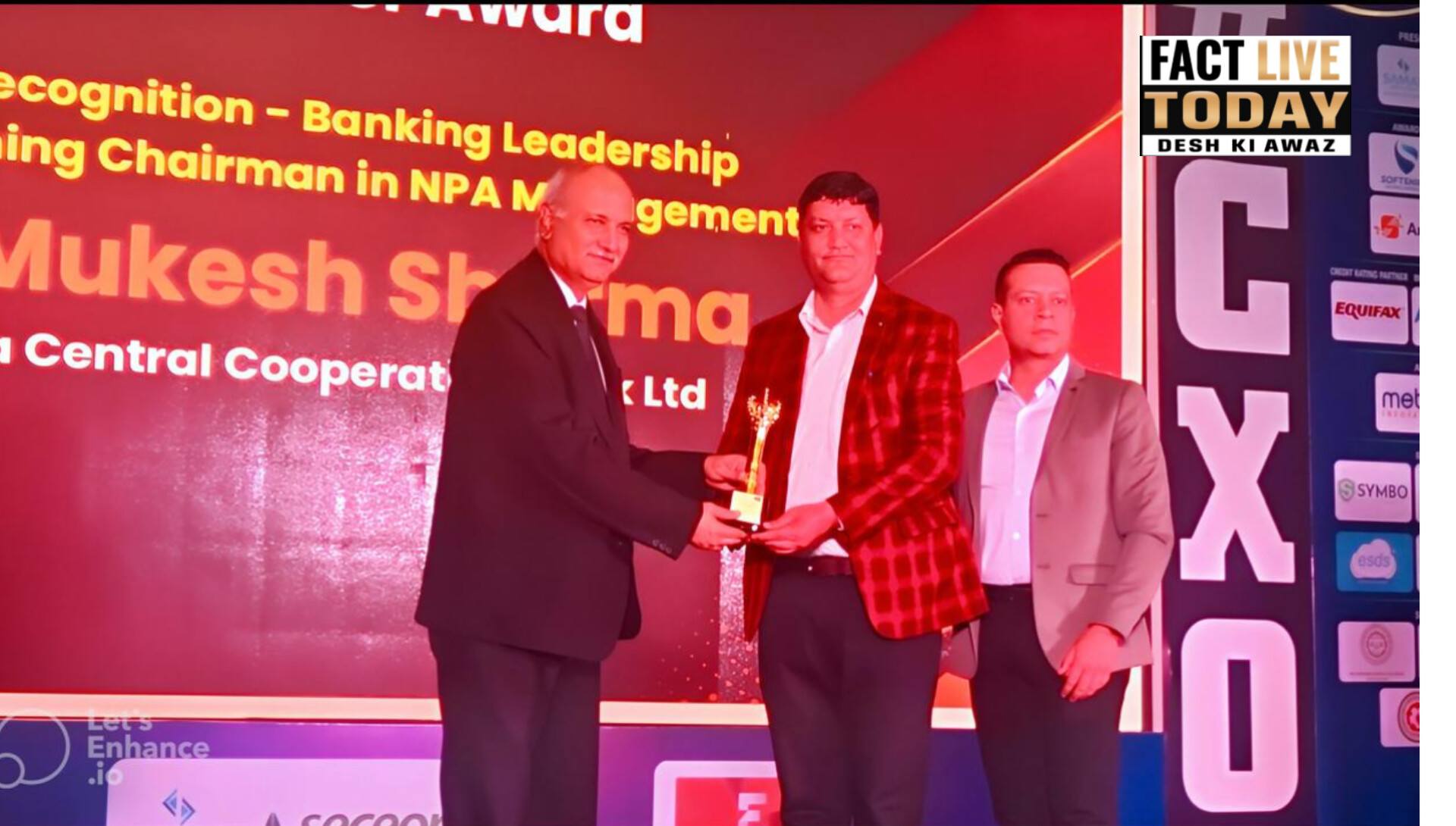 जोगिंद्रा केंद्रीय सहकारी बैंक लिमिटेड को मुंबई में “बेस्ट एनपीए मैनेजमेंट – आइक…