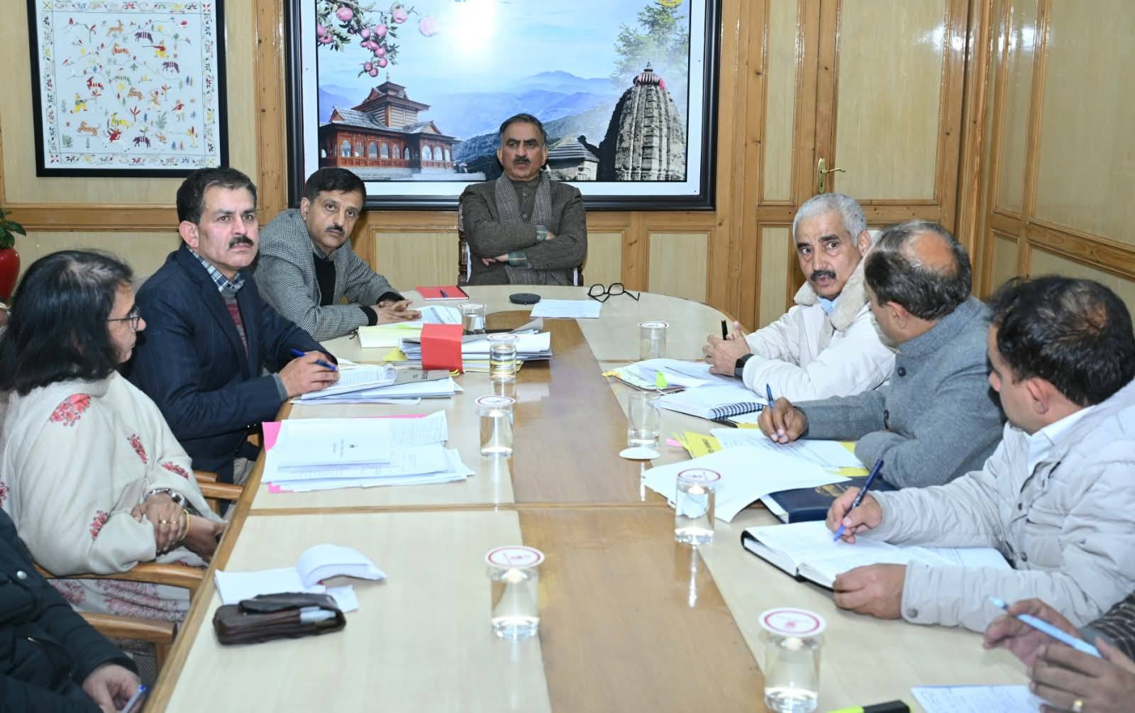 HCM Sukhwinder Singh Sukhu :आज शिक्षा विभाग की उच्च स्तरीय बैठक में अधिकारियों क…