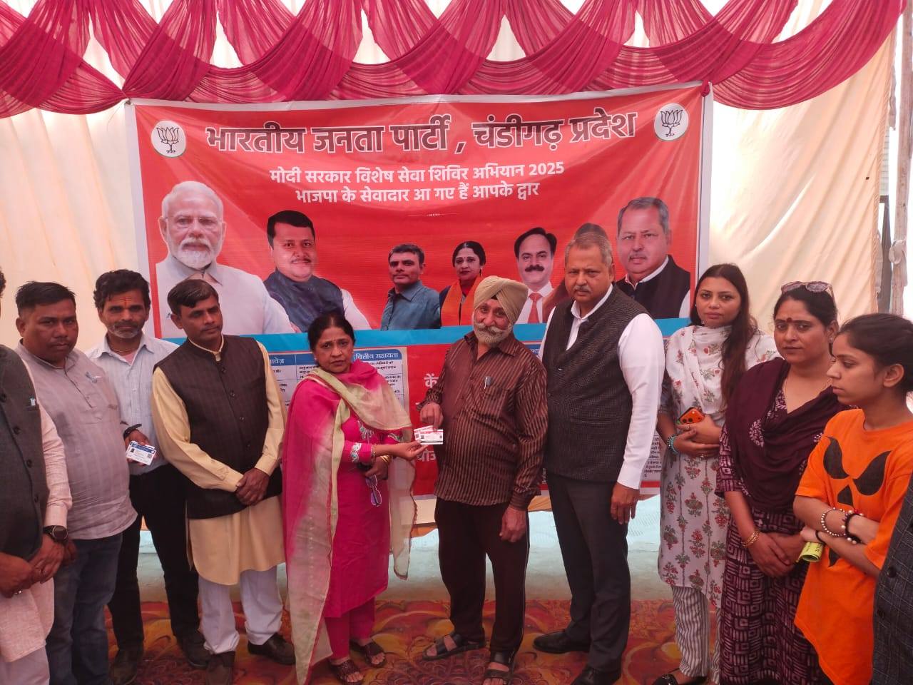 *सेक्टर 56, वार्ड नंबर 29 में भव्य जन-कल्याण सेवा शिविर, लगभग 900 नागरिकों ने उठ…