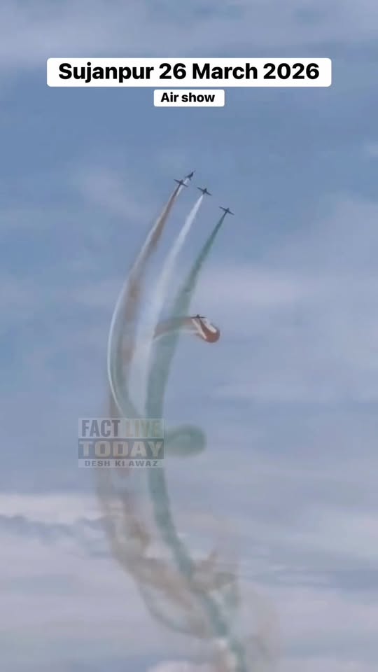 सुजानपुर, हिमाचल प्रदेश एयर शो  #factlivetoday #everyone #likesharecomment #foll…
