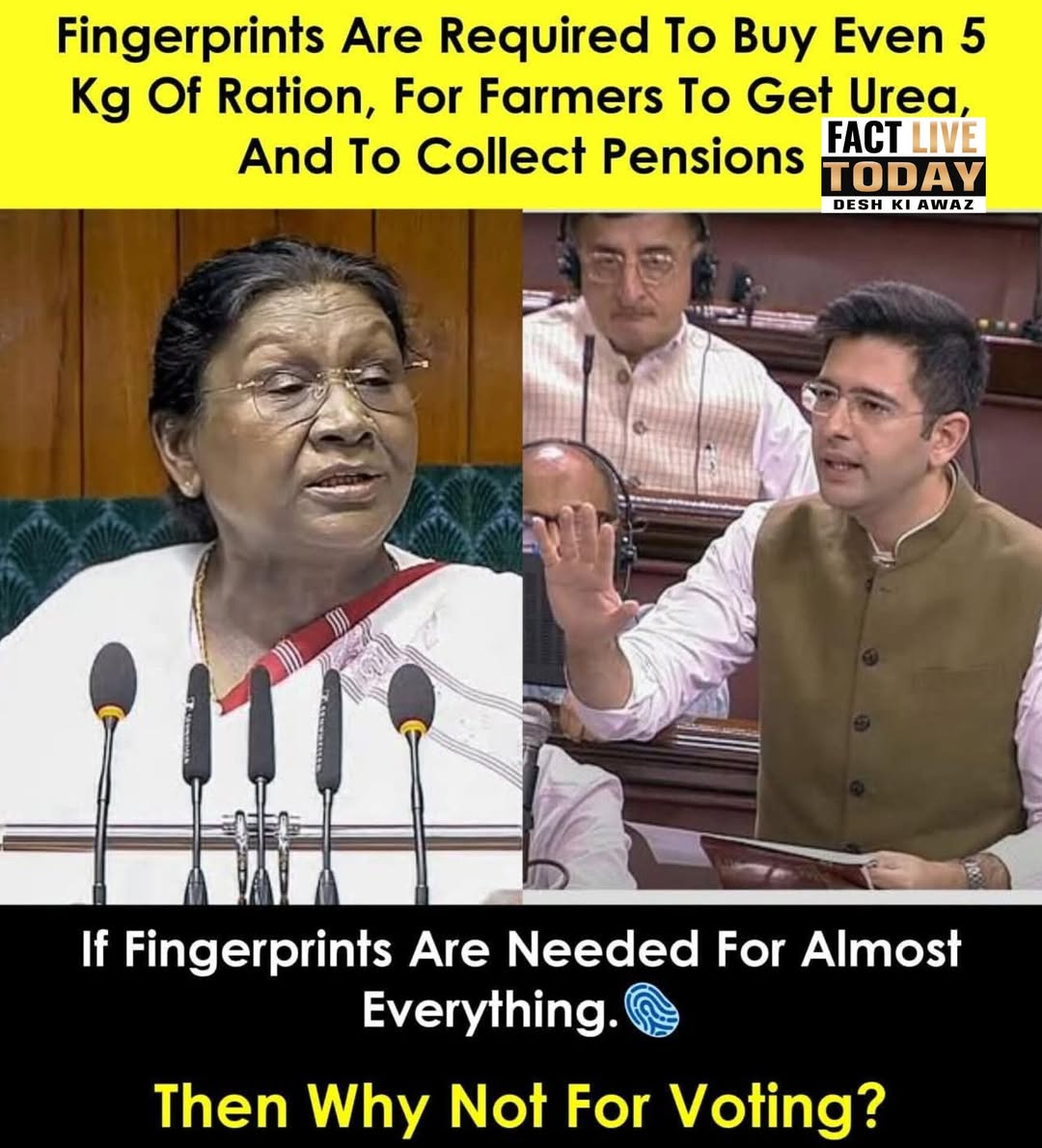 A thought-provoking question raised by Raghav Chadha is sparking a fresh nationa…