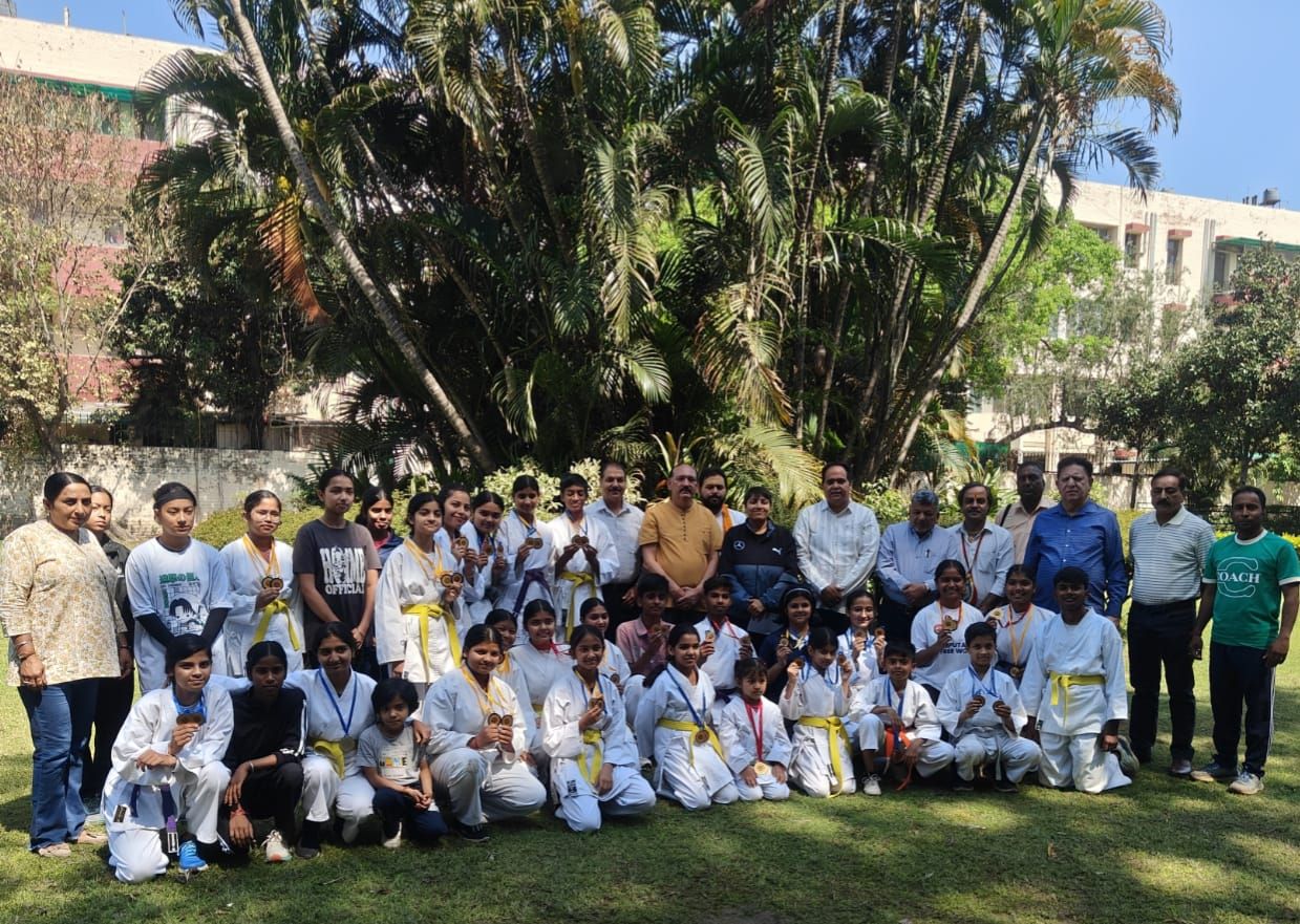 चौथी सिकंदरा देवी मैमोरियल कराटे और गदा प्रतियोगिता का आर्य समाज, सैक्टर 7, चंडी…