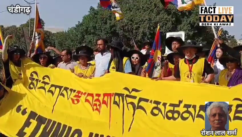 तिब्बत की आज़ादी की मांग को लेकर दलाई लामा के अनुययियों ने चीन की सत्ता के खिलाफ …