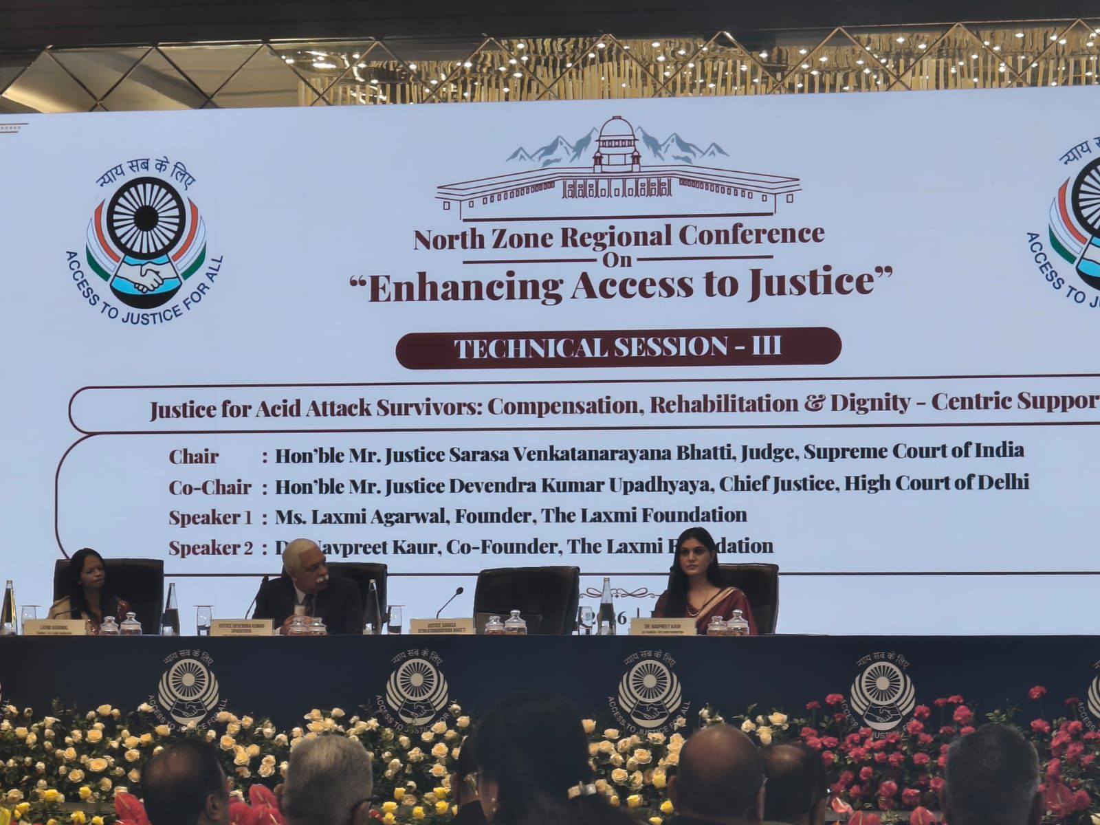 लक्ष्मी फाउंडेशन ने नालसा (नेशनल लीगल सर्विसेज ऑथोरिटी) कॉन्फ्रेंस में एसिड अटैक…