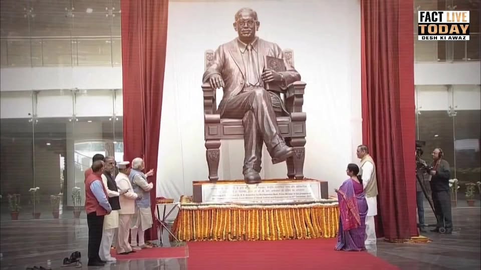 नरेंद्र मोदी :डॉ. बाबासाहेब आंबेडकर की जयंती पर उन्हें श्रद्धांजलि। राष्ट्र निर्…