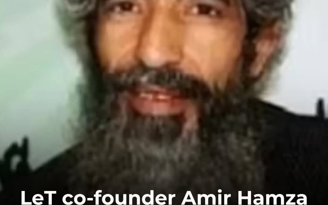 #लश्कर-ए-तैयबा के सह-संस्थापक #आमिर_हमज़ा को #लाहौर में अज्ञात हमलावरों ने गोली …