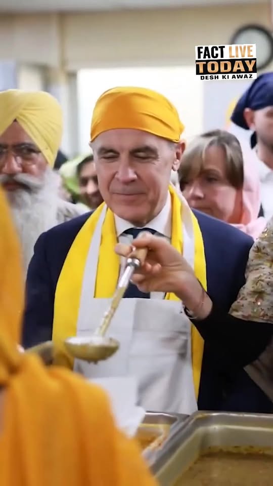 कनाडा में सिख हेरिटेज माह के अवसर पर प्रधानमंत्री मार्क कार्नी अपनी पत्नी डायना …