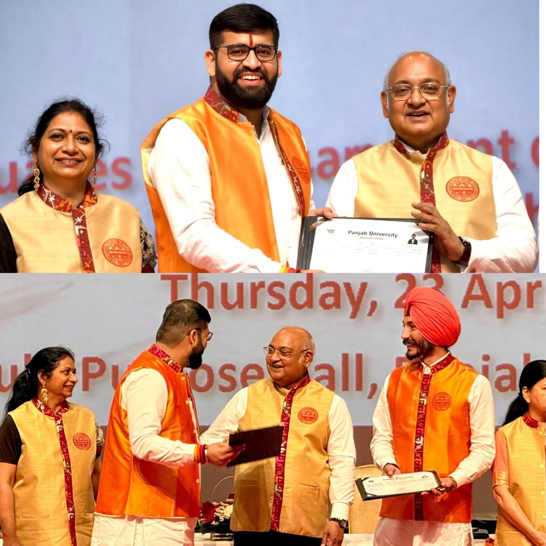 लॉ कमीशन ऑफ इंडिया के चेयरमैन ने एडवोकेट वासु रंजन शांडिल्य को पंजाब यूनिवर्सिटी…