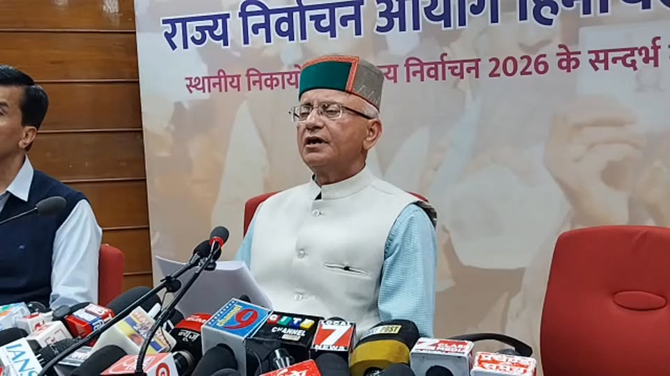 शिमला  : प्रदेश में 26, 28 और 30 मई को तीन चरणों में होंगे पंचायत चुनाव।