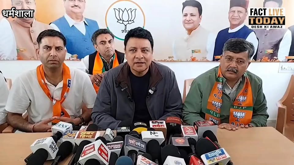 धर्मशाला : भाजपा विधायक सुधीर शर्मा ने बंगाल चुनावों के नतीजो कों लेकर किया स्वा…