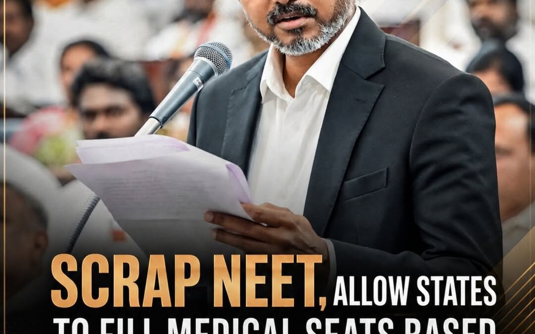 #NEET-UG 2026 पेपर लीक के आरोपों के चलते परीक्षा रद्द होने के बाद तमिलनाडु के मु…