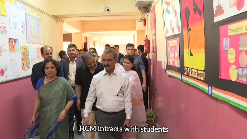 HCM intracts with Students