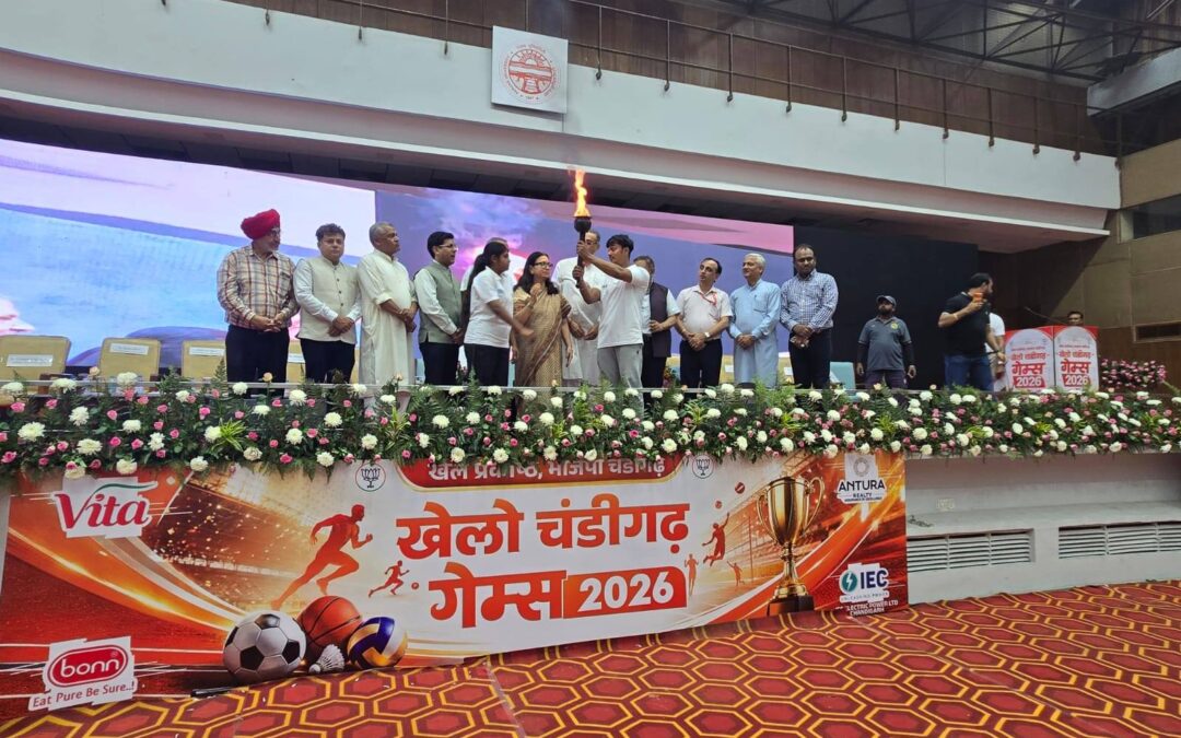 *सांसद अतुल गर्ग ने किया “खेलो चंडीगढ़ गेम्स 2026” का भव्य शुभारंभ, 2000 से अधिक…