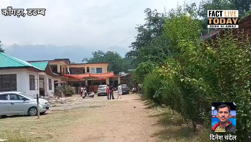 कांगड़ा जिले की डढ़म्ब पंचायत में पंचायती राज चुनाव के दूसरे चरण के तहत मतदान जार…