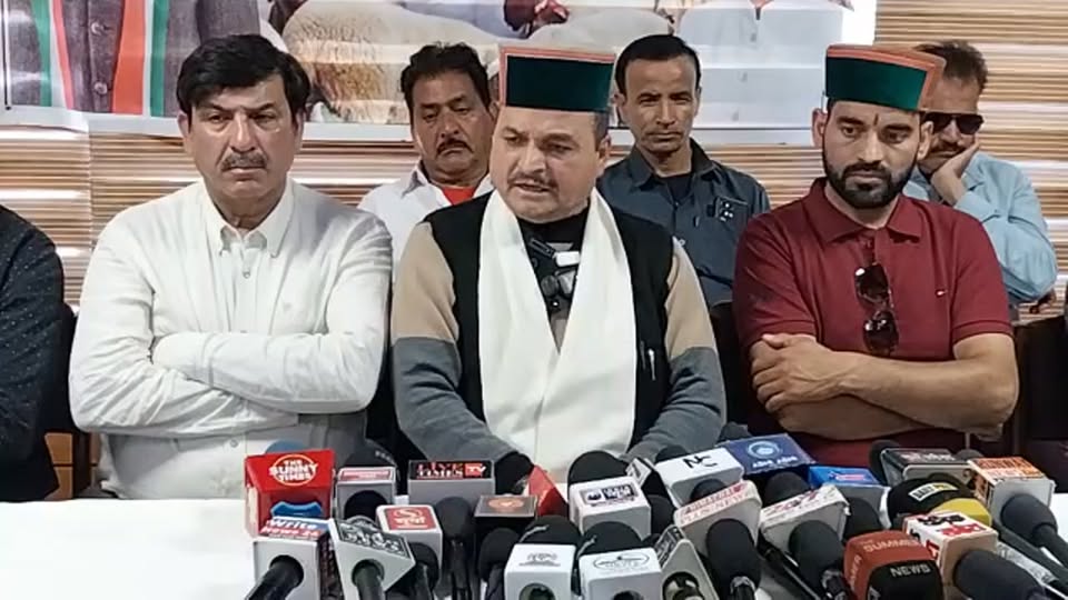 धर्मशाला  : वूल  फेडरेशन हिमाचल प्रदेश के अध्यक्ष मनोज ठाकुर धर्मशाला में कर रहे…