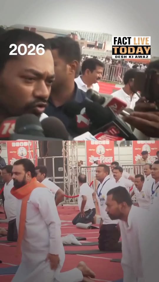 योग दिवस:बिहार के स्वास्थ्य मंत्री निशांत कुमार योग कार्यक्रम में हुए शामिल, मुख…