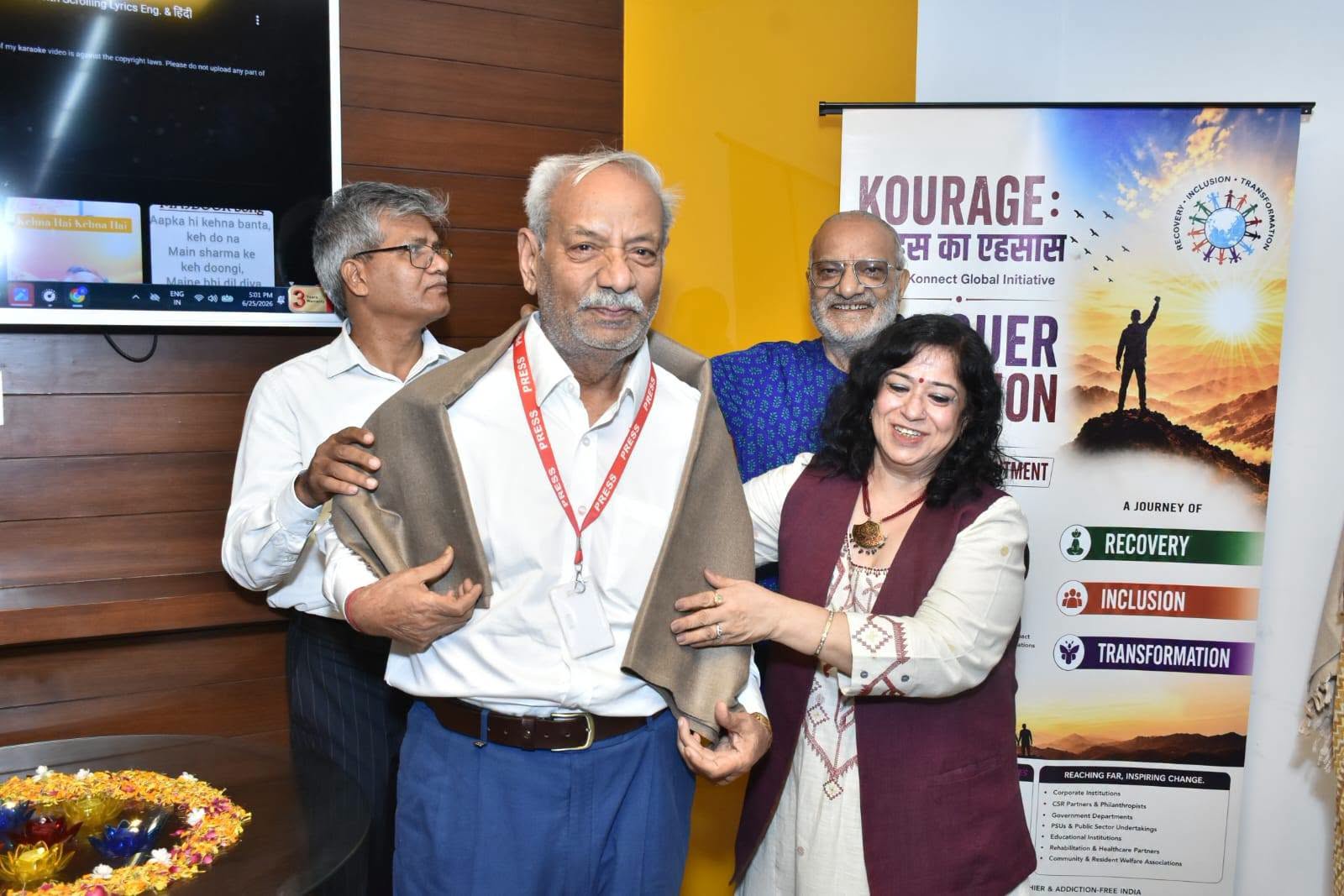 ‘कॉन्क्लेव क्योंकर’ ने नशामुक्ति और पुनर्वास को दिया नया आयाम, नशामुक्ति योद्धाओ…