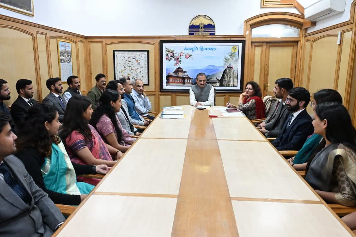 #HCM वर्ष 2026 बैच के हिमाचल प्रशासनिक सेवा एवं संबद्ध सेवाओं के 27 प्रशिक्षु अध…