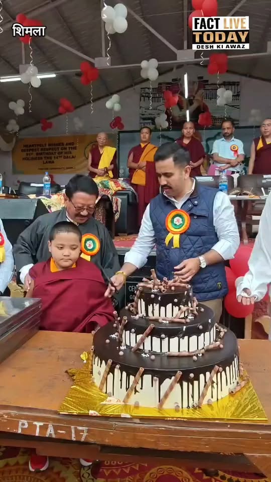 तिब्बती धर्म गुरु दलाई लामा के जन्मदिन पर शिमला तिब्बती स्कूल कार्यक्रम में मंत…