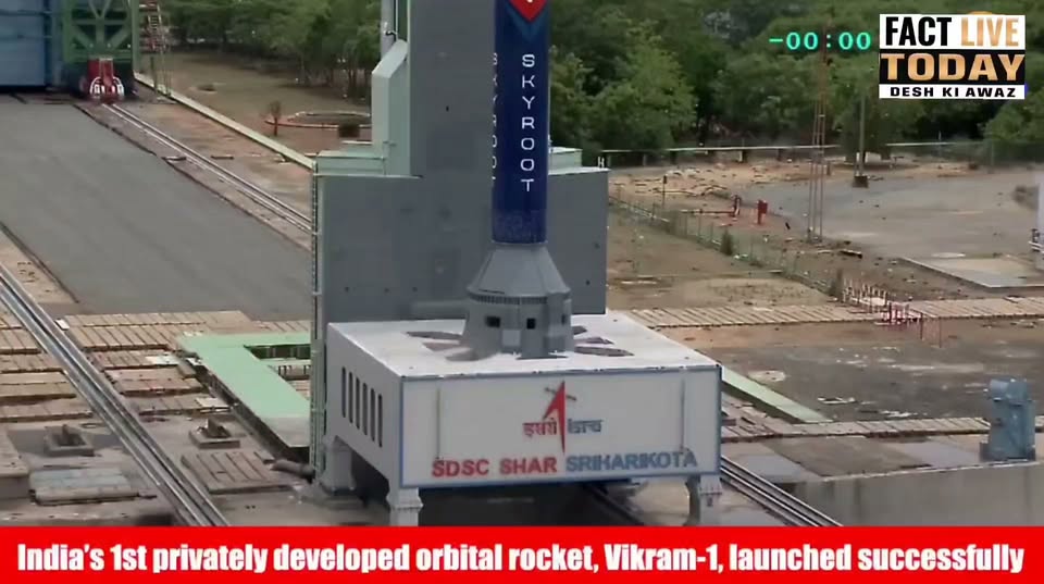 Highlights of the successful launching of India’s first private orbital rocket, …