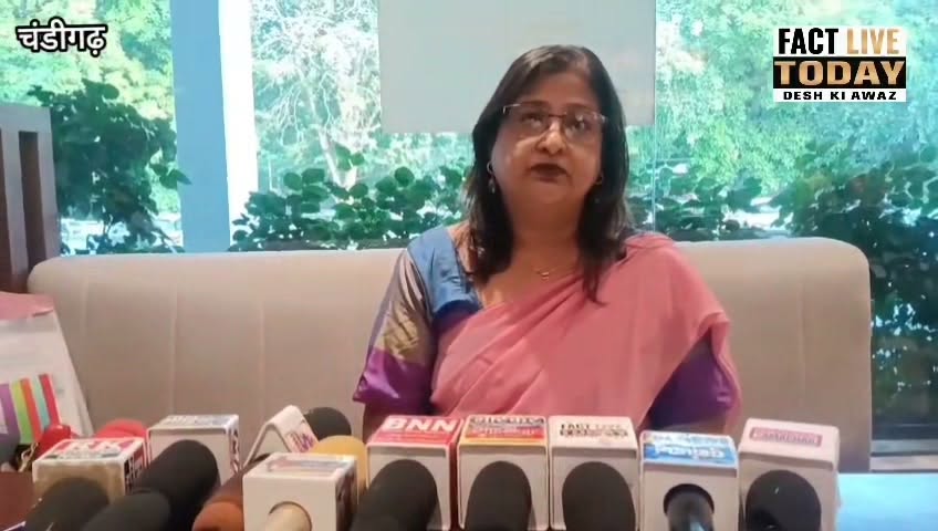 भारतीय जन मोर्चा पार्टी  चंडीगढ़ की प्रदेश सचिव डॉ. कमल जीत कौर ने प्रेस कॉन्फ्र…